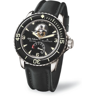 Swiss Luxury Replica Blancpain 50 Fathoms Tourbillon White Gold 5025-1530-52 Replica Watch
